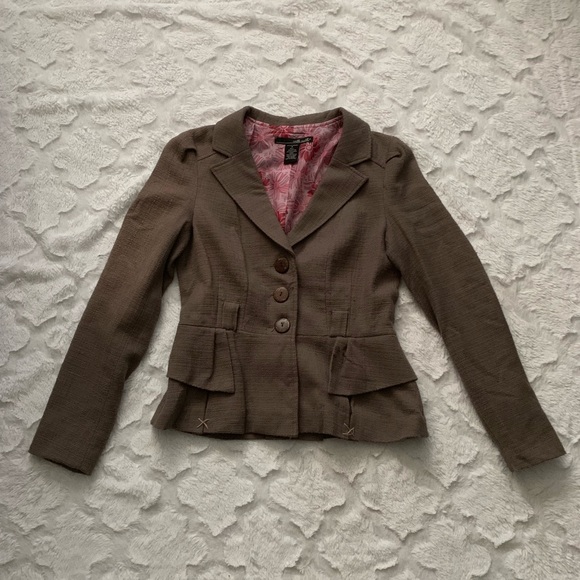 🌟3 for $20🌟Brown Blazer - Picture 1 of 4
